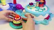 Play Doh Sweet Shoppe Cake Makin Station and Play Doh Magic Swirl Ice Cream Shoppe Hasbro Toys