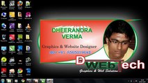 How to Design Visiting Cards CorelDraw Tutorials in Hindi