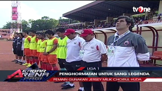 Pekan-30 Liga 1 Diawali Penghormatan untuk Sang Legenda Choirul Huda