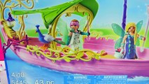 Schleich Horse Rides On Playmobil Fairies Fairy Boat - Sink Or Float Water Play Video