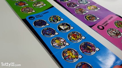 YO-KAI Watch RARE Jewelnyan Medals + Dianyan JIBANYAN Toy + Real Life Whisper ✳ TottyChoCho
