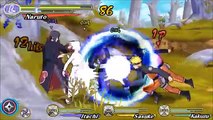 Naruto Ultimate Ninja Heroes 3 Free battle (PSP) - Naruto