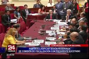 Héctor Becerril pide desclasificar reunión de PPK con Comisión de Fiscalización