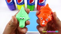 Play Doh Lollipops Scoops Popsicles Smiley Faces Surprise Eggs Kids Learn Colors Video Finger Family