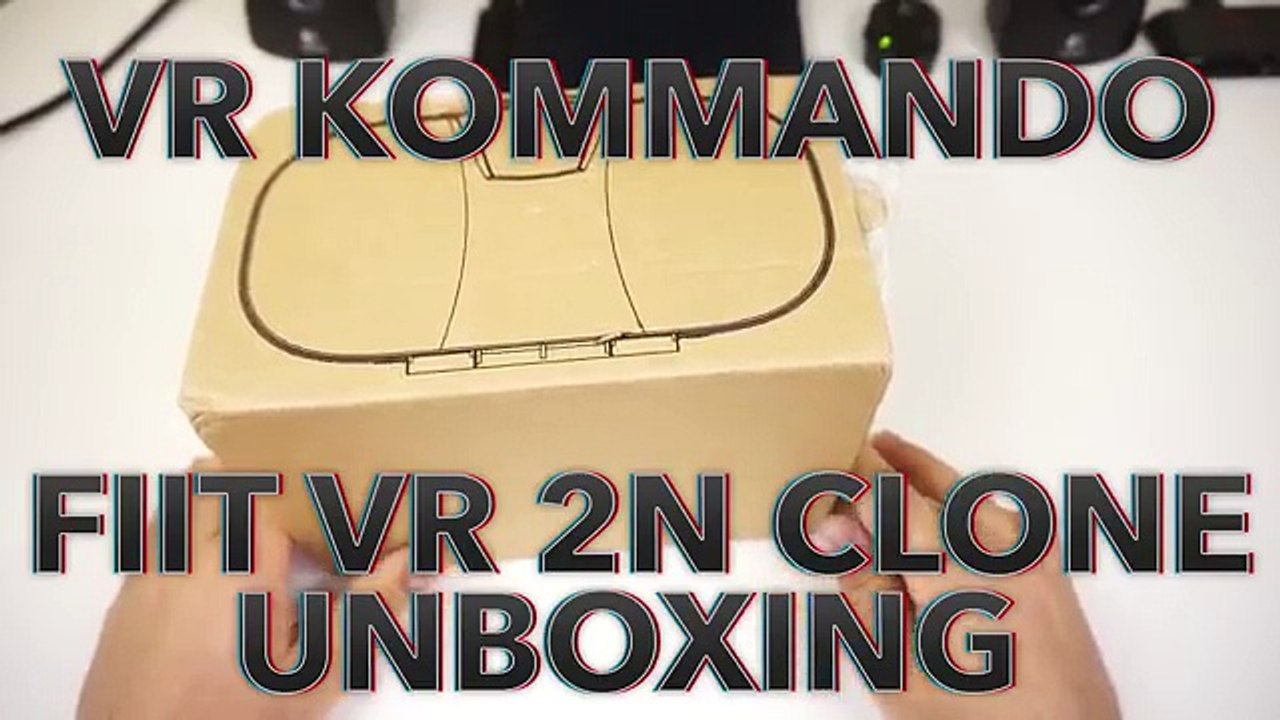 Fiit Vr 2n Clone Google Cardboard Vr Headset Unboxing Video Dailymotion