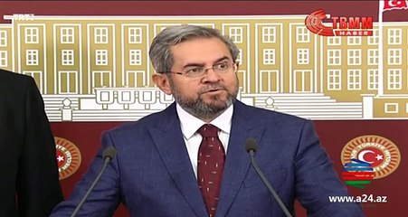 Türk millət vəkilləri Azərbaycanın Müstəqillik Günü ilə bağlı mətbuat konfransı keçirtdi