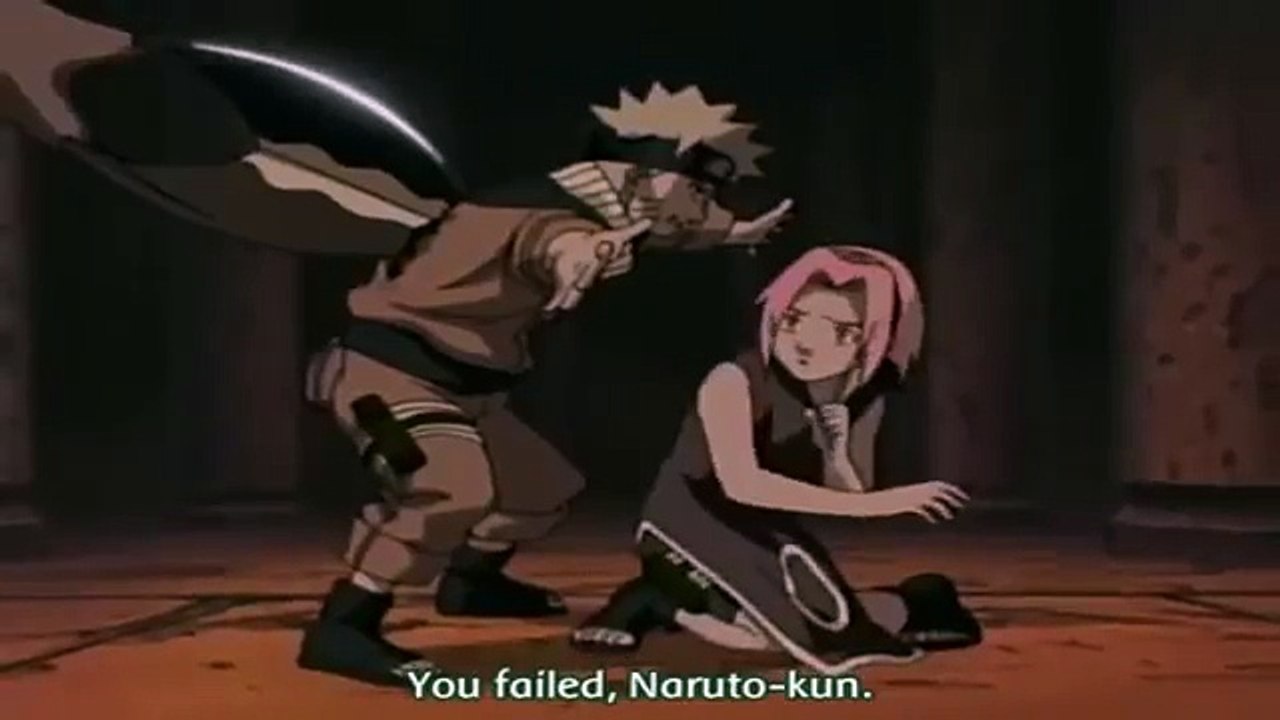 Naruto and Sakura vs Arashi