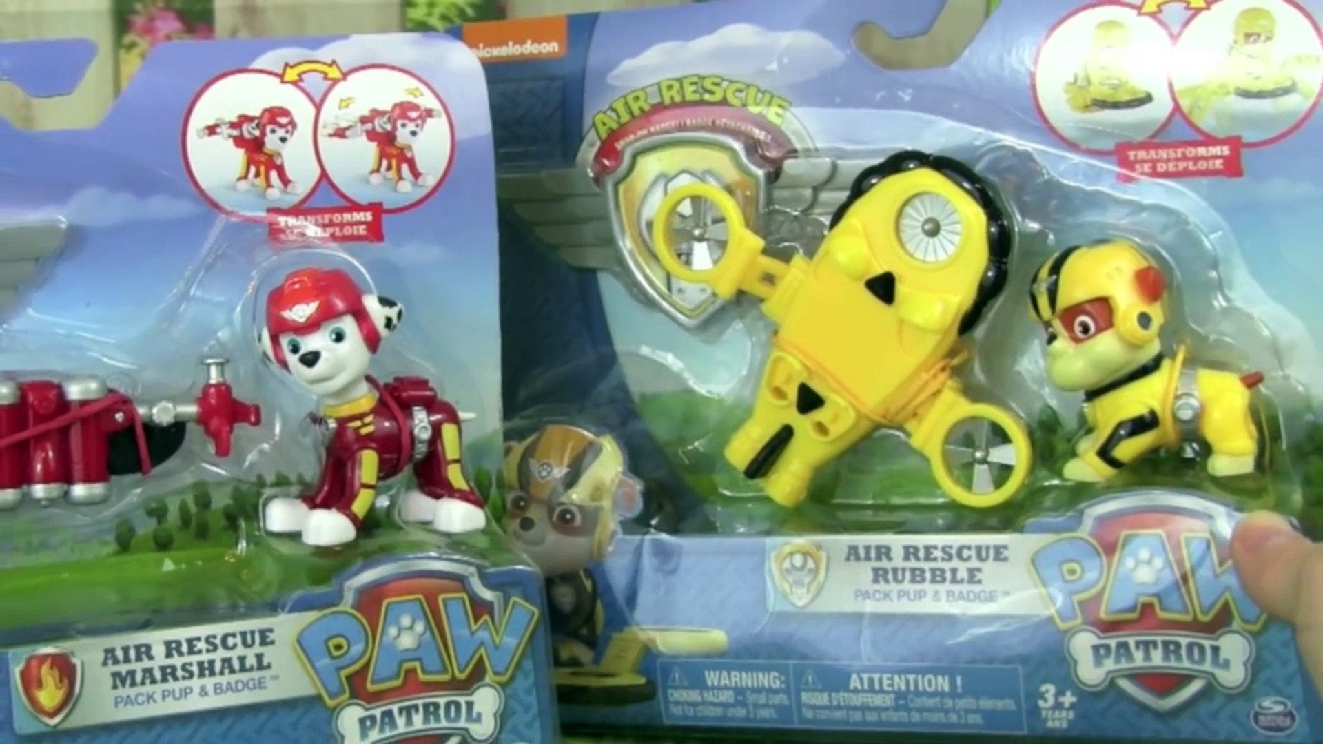 paw patrol air rescue marshall