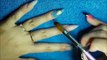 Acrylic Nails Infill ~ Abstr Gel Polish Design