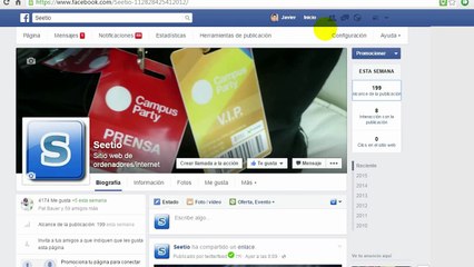 Cómo crear una página en Facebook