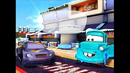 MAX SCHNELL v T.MATER, BOOST, MIGUEL & CARLA - Cars Fast as Lightning