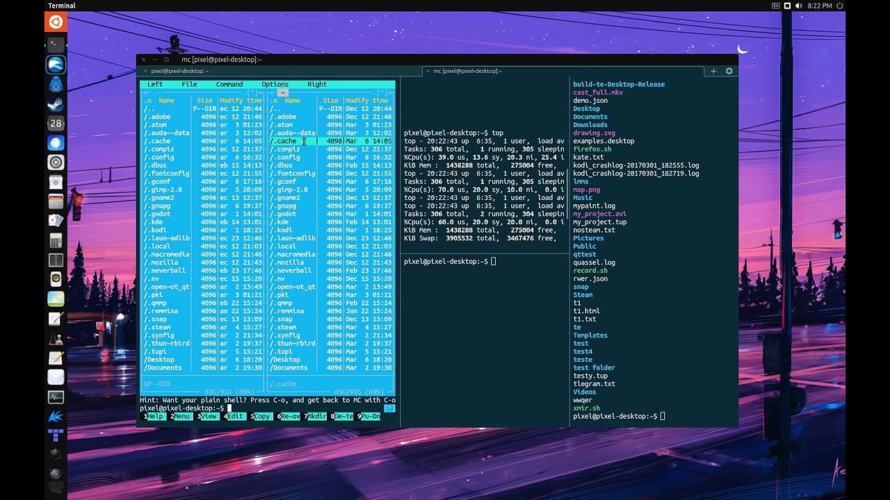 Unity 8   New Terminal   Virtual Desktops   Popescu Sorin   Anarchy  p