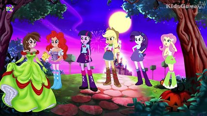 Equestria Girls Transforms Into Disney Princess - My Little Pony Transformation