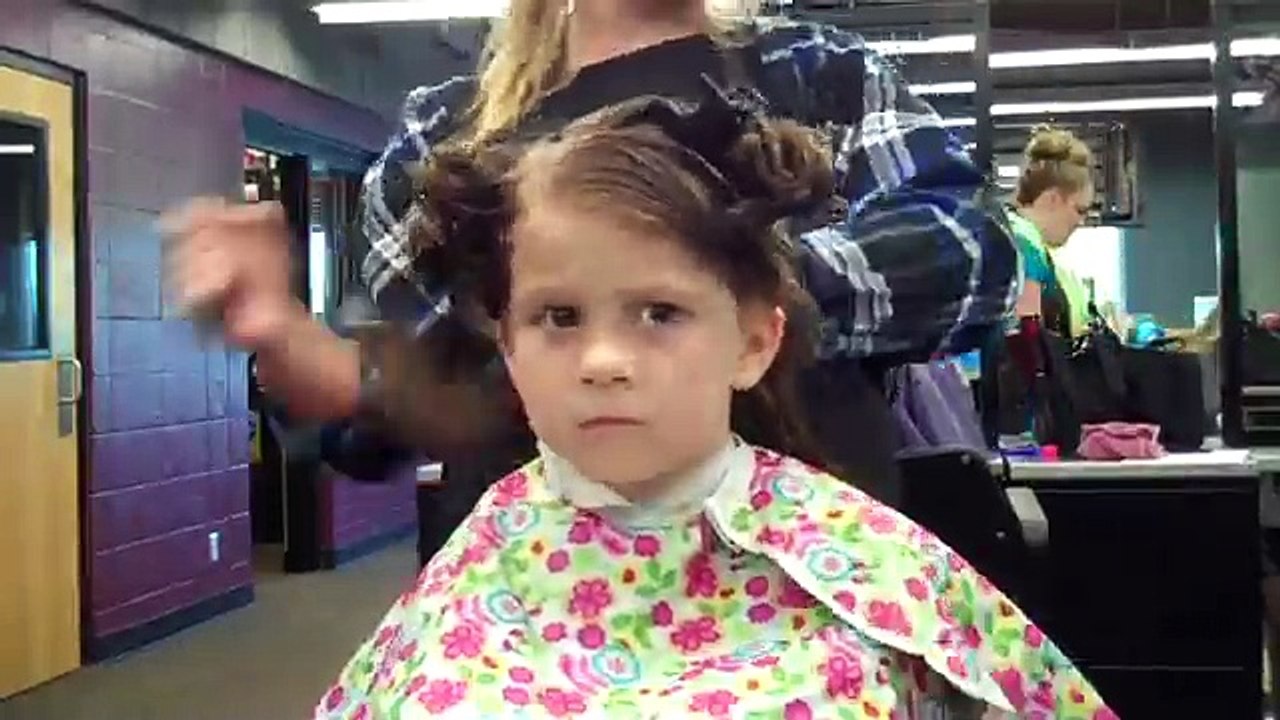 5 year olds first drastic haircut!