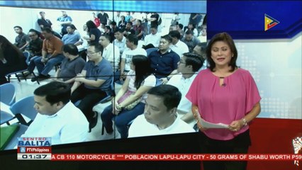 Mga sangkot sa shabu shipment, naghain ng kani-kanilang kontra-salaysay