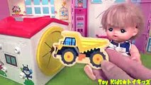 メルちゃん おもちゃアニメ パズルを完成させよう❤乗り物 てさぐりBOX Toy Kids トイキッズ animation anpanman