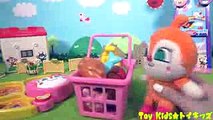 アンパンマン おもちゃアニメ ドキンちゃんの料理❤フェイスランチ 皿 Toy Kids トイキッズ animation anpanman