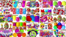 115 Surprise Eggs! MANY AWESOME EGGS SURPRISE! MEGA Collection Disney Eggs