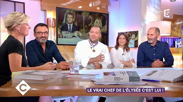 Le Chef Guillaume Gomez prépare t-il des cordons bleus à Emmanuel Macron ? Regardez