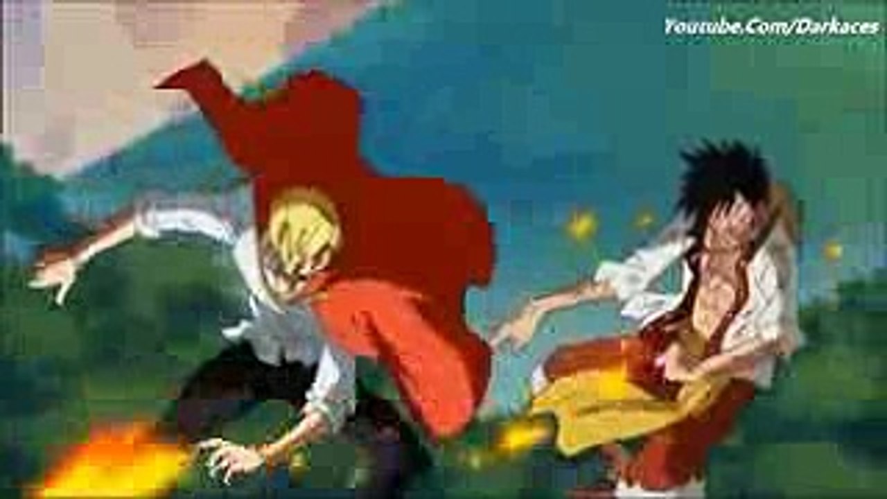 Luffy vs Sanji Full Fight  Luffy Defeated, Sanji Defeats Luffy  One Piece 807 HD