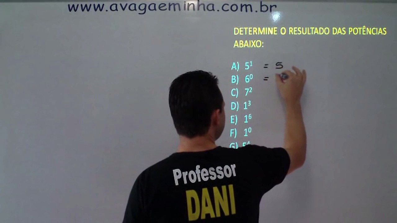 MATEMÁTICA BÁSICA - POTENCIAÇÃO, RADICIAÇÃO , MMC , MDC aula 01