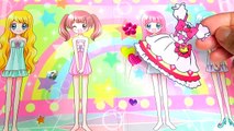 かりな＆ゆうな＆さりな＆えれながプリキュアにだいへんしん！アニメ おもちゃ Kids Anime Toy