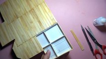 Cánh làm nhà bằng que kem (Part 1) (How to make a Model House by wood)