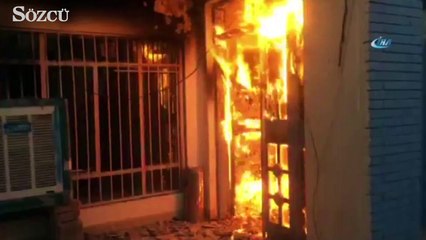 Peşmerge Türkmen Cephesi karargahını yaktı