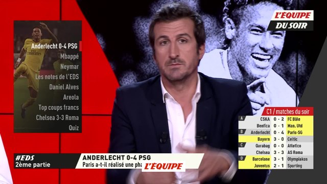 Foot - EDS - la chaîne L'Equipe : Paris a-t-il réalisé la phase aller parfaite en C1 ?