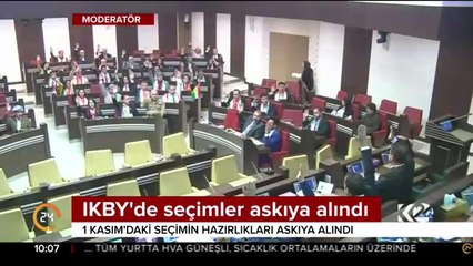 Seçimler askıya alındı