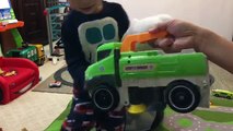 Reckless Joker Penguin EATS Bad Baby - Careless Dad Penguin Crushes Toy Surprise Funny Kids Video