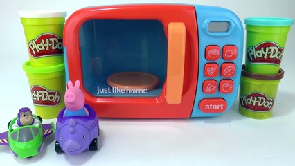 Peppa Pig, Paw Patrol, Toy Story Microwave Toy Play Doh Surprise Egg Vehicles for Learning Colors