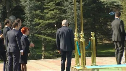 Başbakan Yıldırım, İran Cumhurbaşkanı Birinci Yardımcısı Cihangiri'yi Resmi Törenle Karşıladı