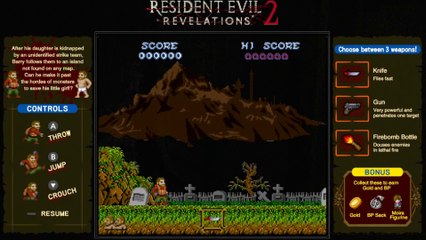 Resident Evil Revelations 2 - Mini-jeu Ghouls'n Homunculi