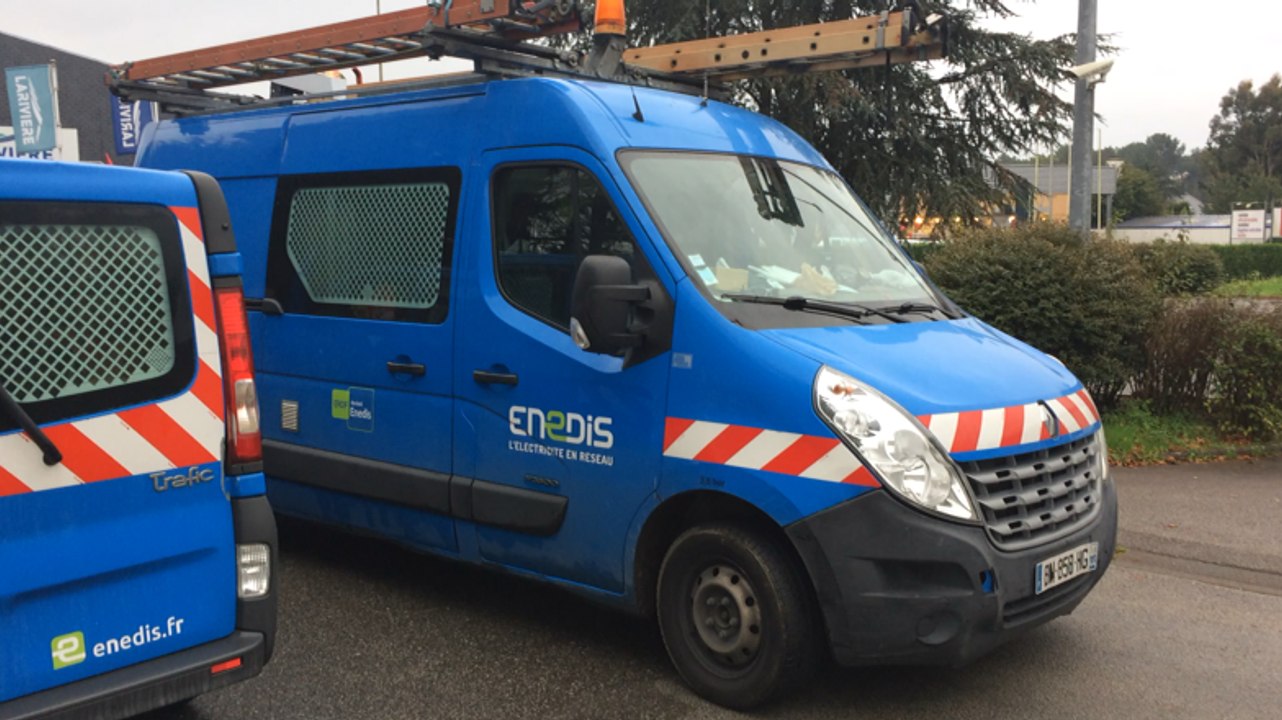 Enedis Vannes en grève