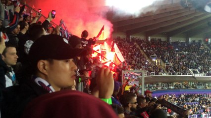 Ambiance dans le parcage parisien à Anderlecht