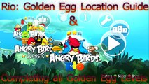 Angry Birds Trilogy: Rio Golden Egg Locations & Levels Guide
