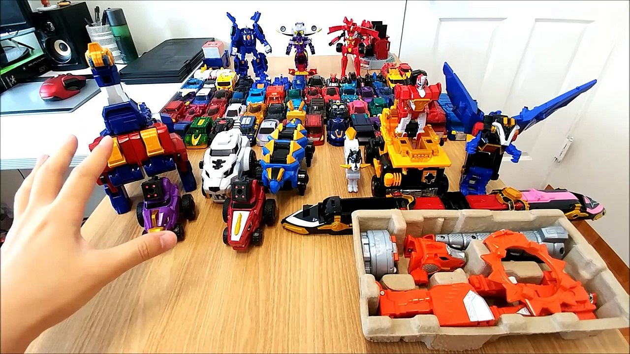 다이노코어 VS 파워레인저 닌자포스 장난감 인기배틀 울트라 디버스터 샤벨 대 닌자킹 다이노 [배틀토이] DINO CORE & PowerRanger NinjaForce