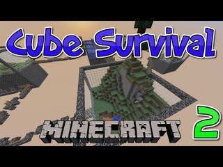 Cube Survival - Exploring The Second Cube! - (Minecraft) - Episode 2