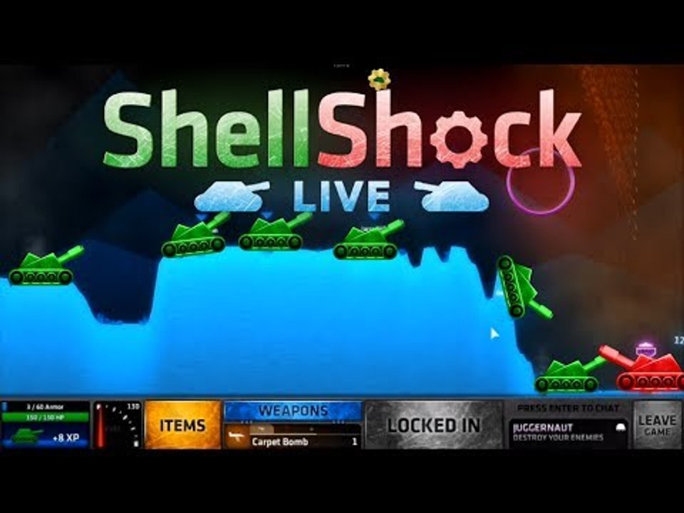 Trench Warfare Juggernaut! - 8 Players! - (ShellShock Live)