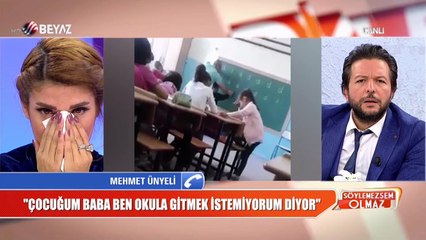 Şiddet gören çocuğun babası Söylemezsem Olmaz'a konuştu!