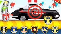 CAR WASH POLICE CAR | Builds Car - Car Fory : POLICE CAR | BEST iOS Apps for Children