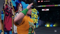 WWE 2K16-The Rock vs Brock Leasnar vs Triple H vs John Cena Hell In A Cell Match, WWE World Champion