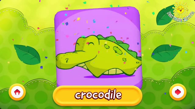 Мультик про животных для малышей. Пазлы животные на английском языке