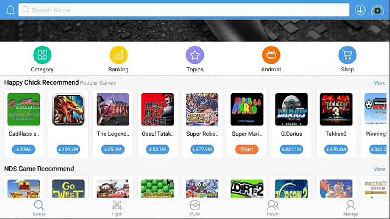 HOW TO PLAY EVERY GAME EMULATOR ON NVIDIA SHIELDTV, OR ANY ANDROID OR IOS DEVICE: HAPPYCHICK APP