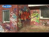 Graffiti - Vandalismus an Mönchengladbacher Hauswänden-hYH37vyRPfE