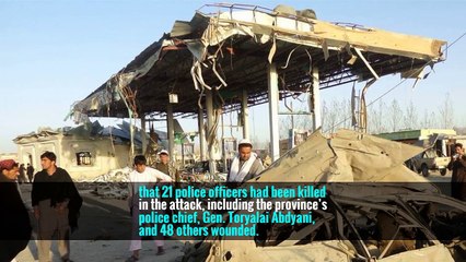 Taliban Breach Afghan Police Posts, Killing Dozens