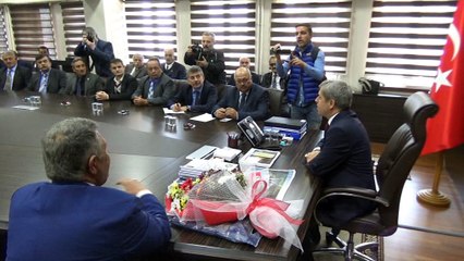 Muhtarlar vali ziyaret