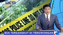 Bus Pariwisata Tersangkut di Trowongan Jatinegara