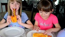 GUMMY vs. REAL FOOD Challenge!!! Fun Kid Toys